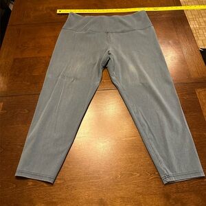 Suavé Ankle Length Leggings Light Blue Denim XL
